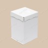 Коробка для торта, 360x360x400мм, гофрокартон, белая