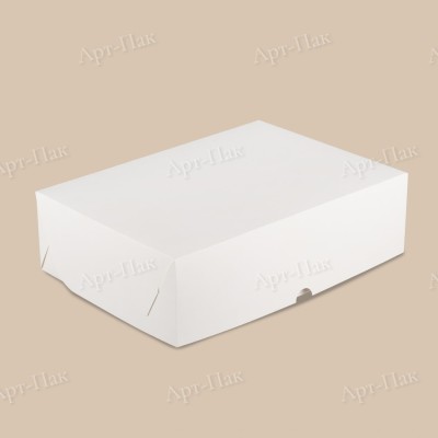  Коробка для капкейков, 350x250x100мм, на 12 капкейков, целлюлозный картон, белый с односторонним мелованным покрытием, без окна, эконом