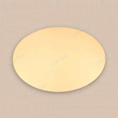Подложка для торта, диаметр 280мм, толщина 2.5мм, золотая, круглая